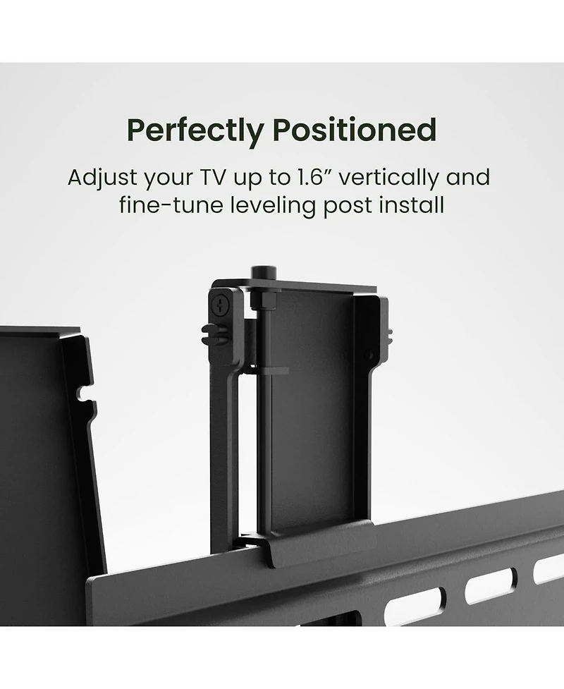 Kanto PT405 Solid Steel Ultra Slim Tilting Tv Mount