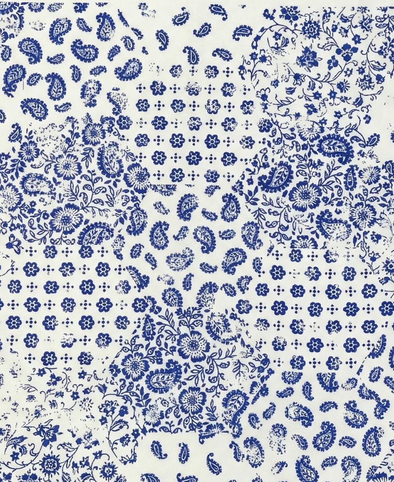 Marcus Adler Satin Paisley Square Scarf