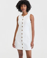 On 34th Women's Solid Crepe Mini Shift Dress, Macy's Exclusive