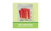 FoodSaver Quart Pre-Cut Vacuum Sealing Storage Bags, 43-Count, Pack of 2