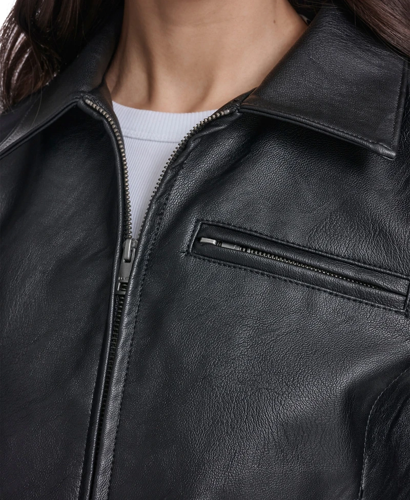 Levi's Women's Laydown Collar Zip-Front Jacket