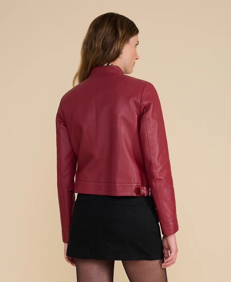 Furniq Uk Women's Leather Jacket