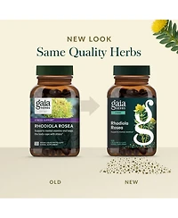 Gaia Herbs Rhodiola Rosea - Stress Support Supplement Traditionally for Supporting Healthy Stamina and Endurance