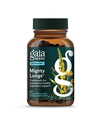 Gaia Herbs Mighty Lungs - Lung Support Supplement to Help Maintain Overall Lung & Respiratory Health