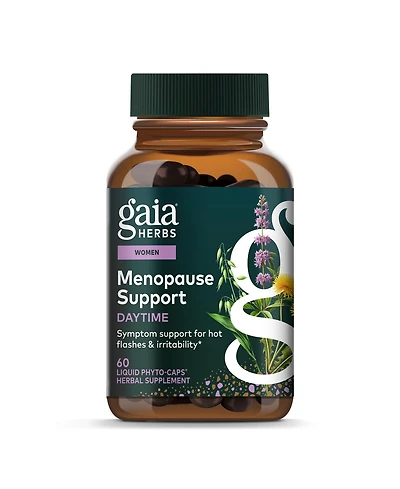 Gaia Herbs Menopause Support Daytime - Helps Maintain Healthy Hormone Balance and Well-Being for Women