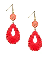 Patrica Nash Gold-Tone Plated Teardrop Earrings