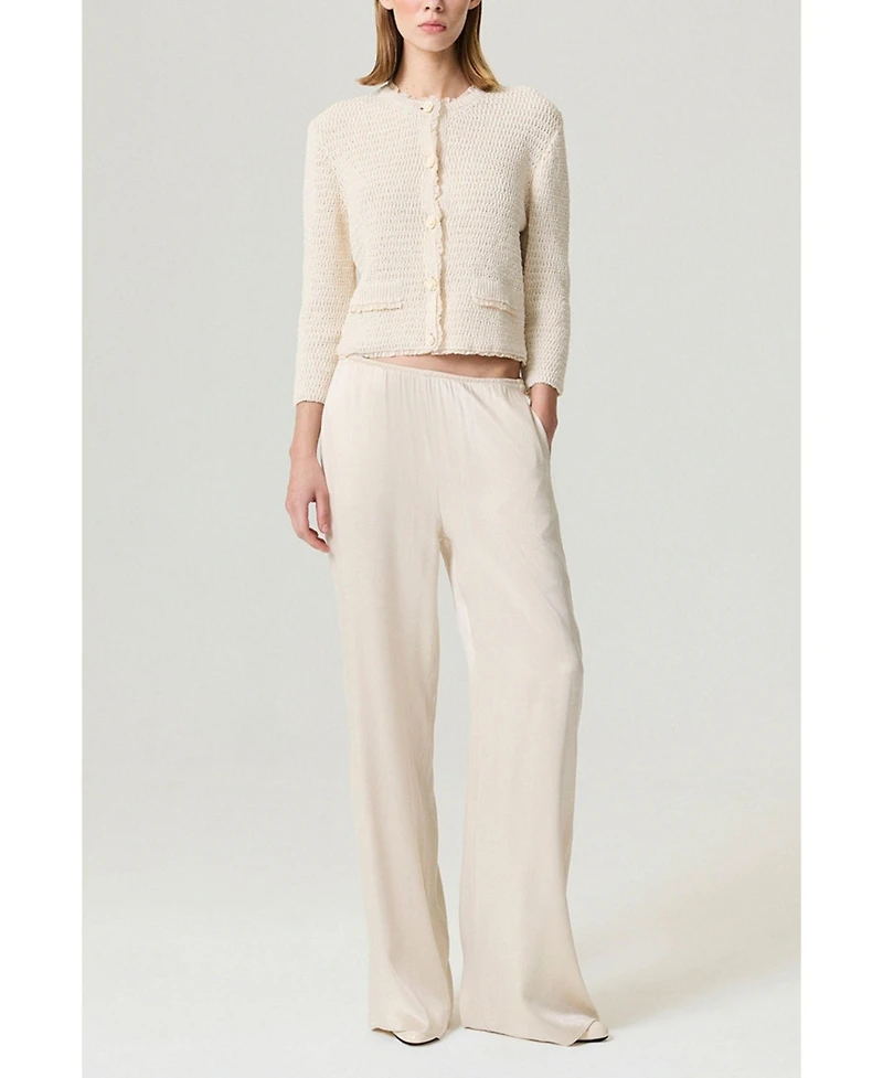 Nocturne Women's Elastic-Waist Relaxed Pants