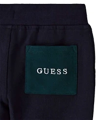 Guess Baby Boys' Long-Sleeve Zip-Up Top and Sweatpant, 2-Piece Set
