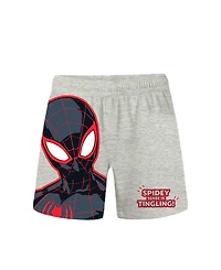 Spider-Man Boys' 2T-7 Miles Morales Shorts, 2-Pack