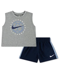 Nike Baby Boys' Goal Mode Tank and Shorts, 2-Piece Set