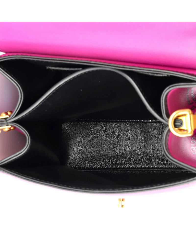 Pre-Owned Dolce & Gabbana Mini Welcome Top Handle Bag Printed Leather