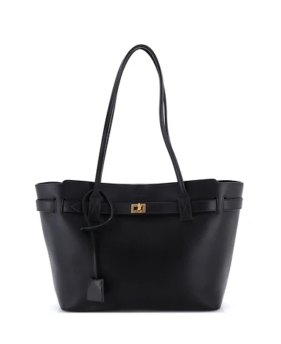 Pre-Owned Balenciaga Medium Bel Air Tote Leather