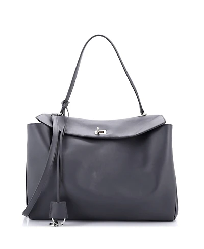 Pre-Owned Balenciaga Large Rodeo Shoulder Bag Leather