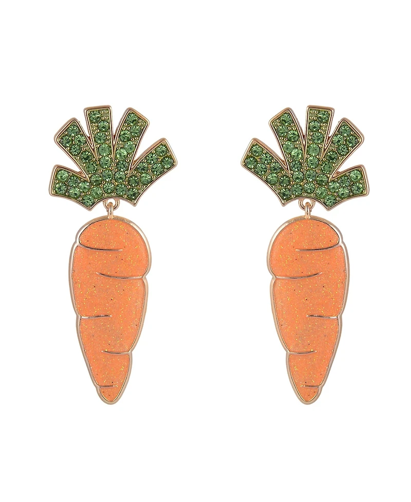 Hallmark Carrot Drop Earrings