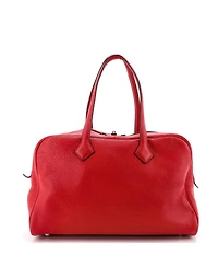 Pre-Owned HERMES 35 Victoria Ii Bag Clemence