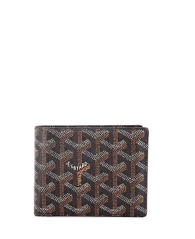 Pre-Owned Goyard Victoire Wallet Coated Canvas