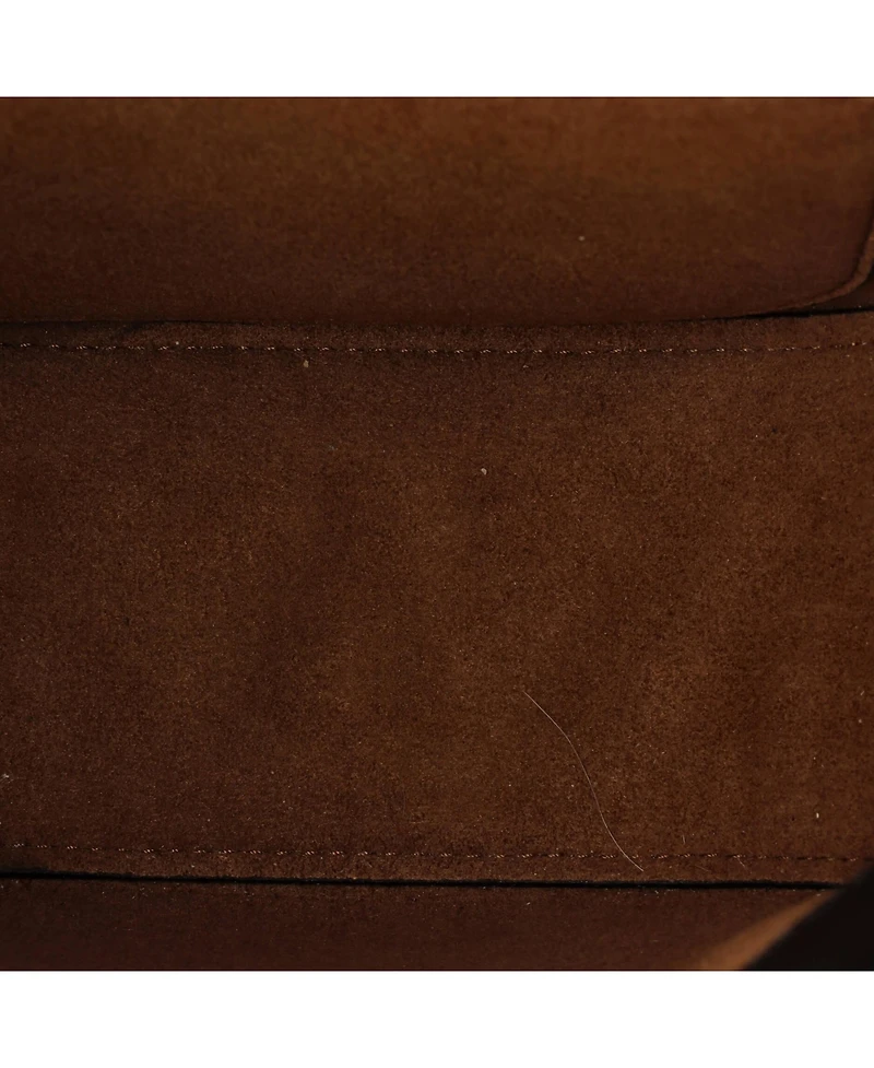 Pre-Owned Stella McCartney Small Frayme Shoulder Bag Faux Shearling and Faux Leather