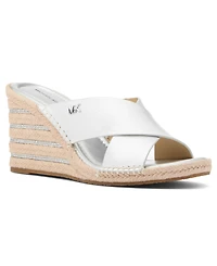 Michael Kors Women's Kenzie Slip- On Wedge Sandals