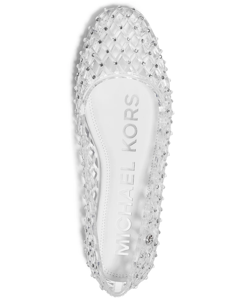 Michael Kors Women's Pixie Jelly Slip-On Ballet Flats