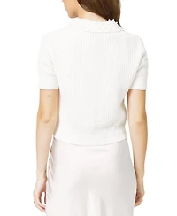 Central Park West Women's Charli Pearl Collared Polo