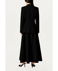 Nocturne Women's Sculpted Single-Button Tailored Jacket