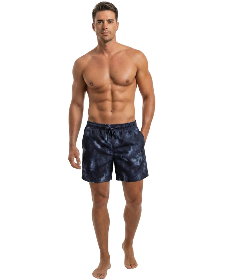 Rokka&Rolla Men's 7" Compression Liner Swim Trunks Upf 50