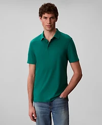 Calvin Klein Men's Short Sleeve Supima Cotton Polo Shirt