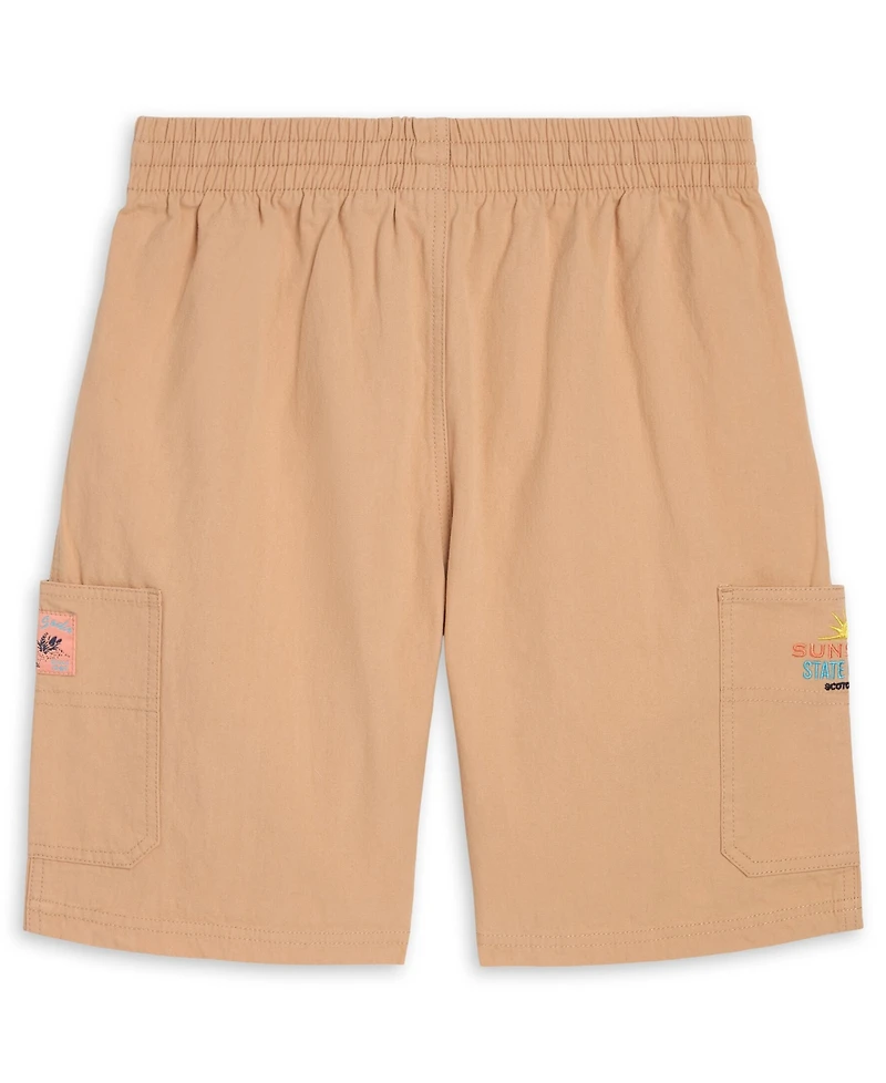 Scotch & Soda Boys' 8-16 Cargo Pull-On Shorts