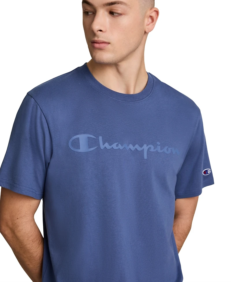 Champion Men's Classic Logo Crewneck Short-Sleeve T-Shirt