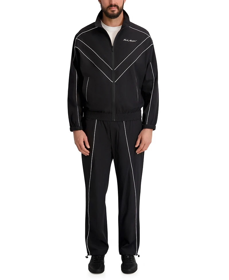 Karl Lagerfeld Paris Men's Regular-Fit Track Pant