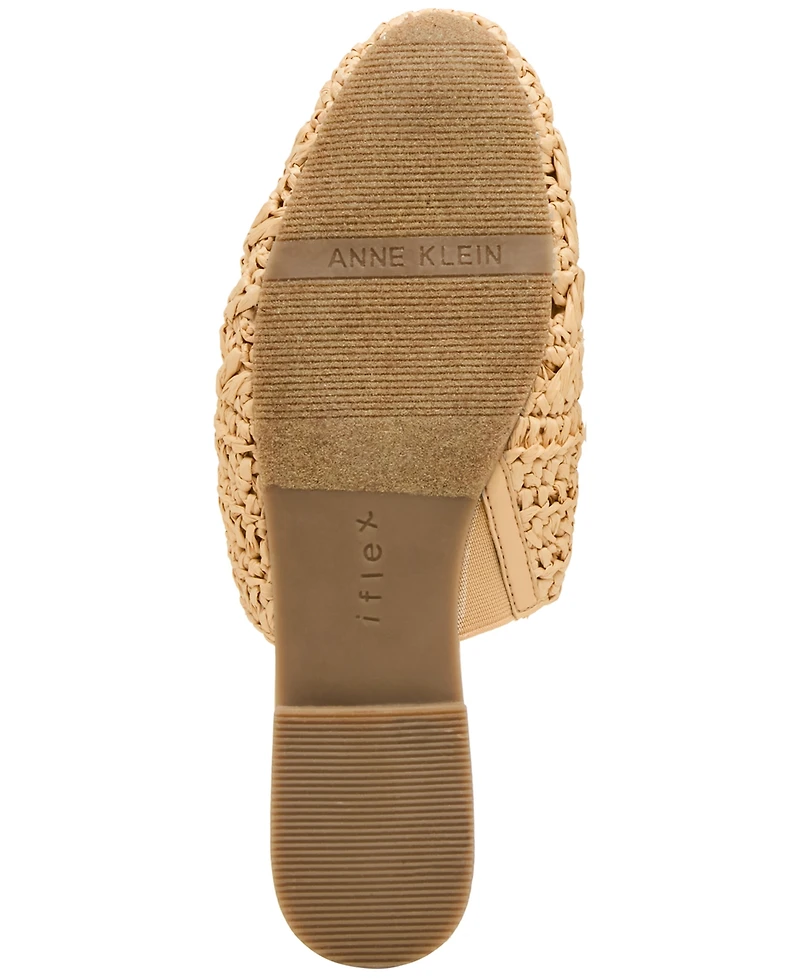 Anne Klein Women's Flat Heel Mules Flats