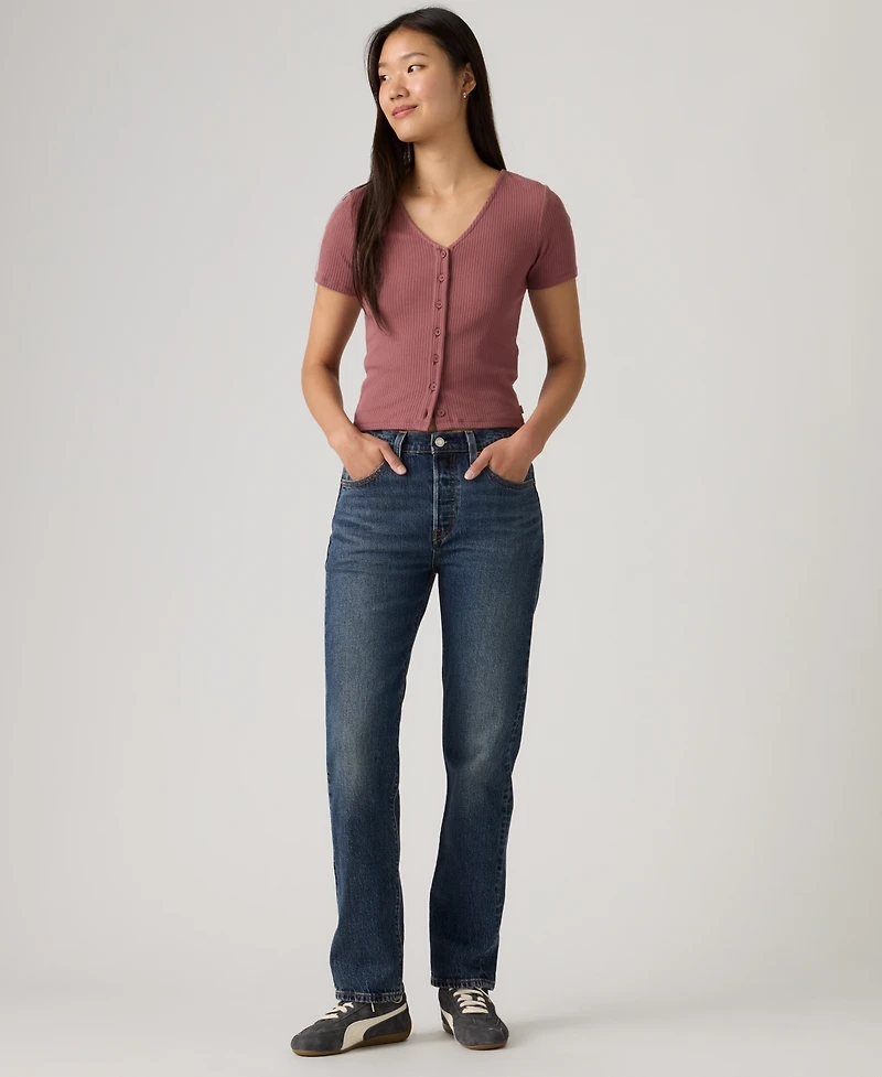 Levi's Women's 501 High-Rise Jeans