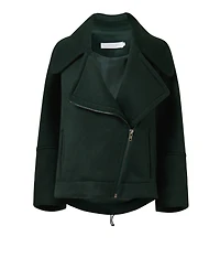 Leem Women's Boxy Biker Jacket