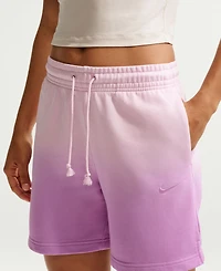 Nike Women's Sportswear Phoenix Fleece Mid-Rise Shorts