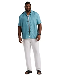Cubavera Men's Big & Tall Geometric Dobby Print Shirt