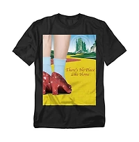 Wizard Of Oz Men's There's No Place Like Home Poster T-Shirt