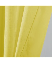 Rt Designers Collection 100% Polyester 140 Gsm Sedona Jacquard Grommet Curtain Panel