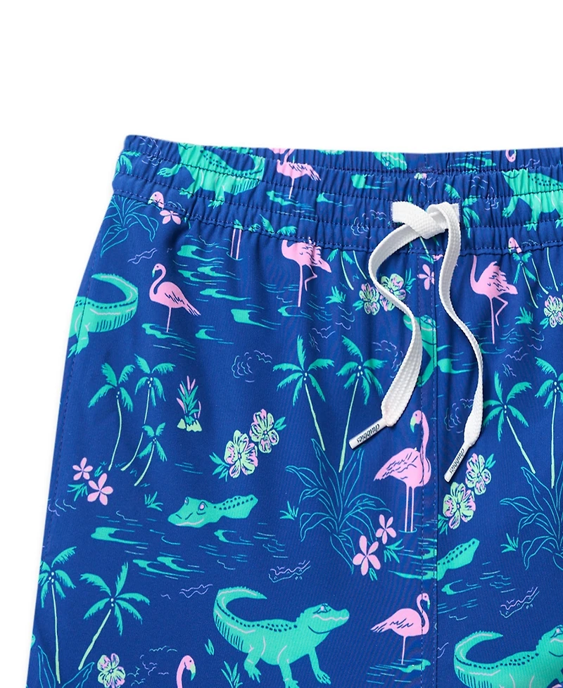 Chubbies Boys' 7-20 The Flock Parties Lined Swim Trunk