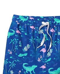 Chubbies Boys' 7-20 The Flock Parties Lined Swim Trunk