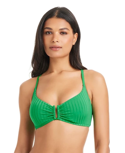 Sanctuary Women's Refresh Ribbed Tie-Back Underwire Bra