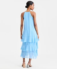 On 34th Women's Sleeveless Tiered Chiffon Maxi Dress, Macy's Exclusive