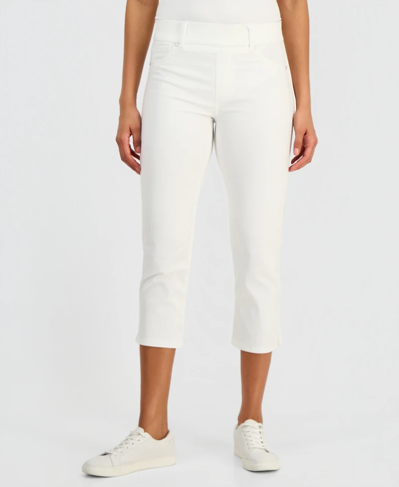 Style & Co Women's High-Rise Shaping Capri Jeans, Macy's Exclusive
