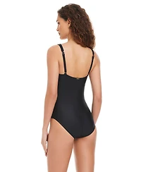Beyond Control Women's Adjustable Straps One Piece Swimsuit