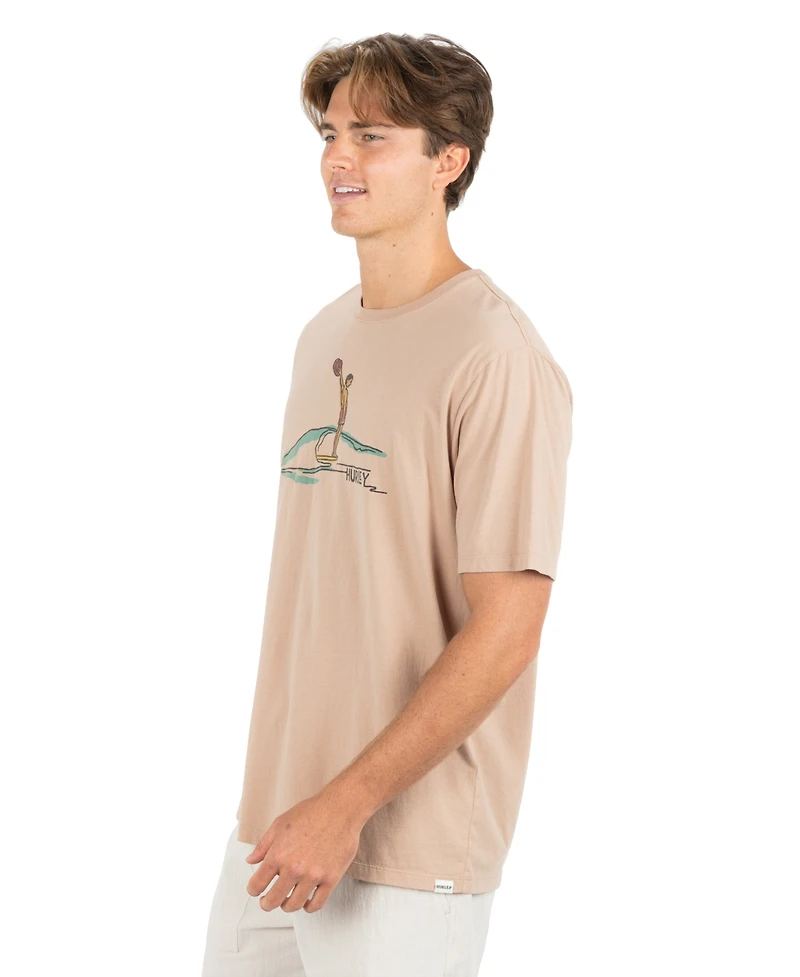 Hurley Men's Regular-Fit Crewneck T-Shirt