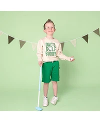 Sweet Wink Toddler Boys Dad's Golf Buddy Sweatshirt