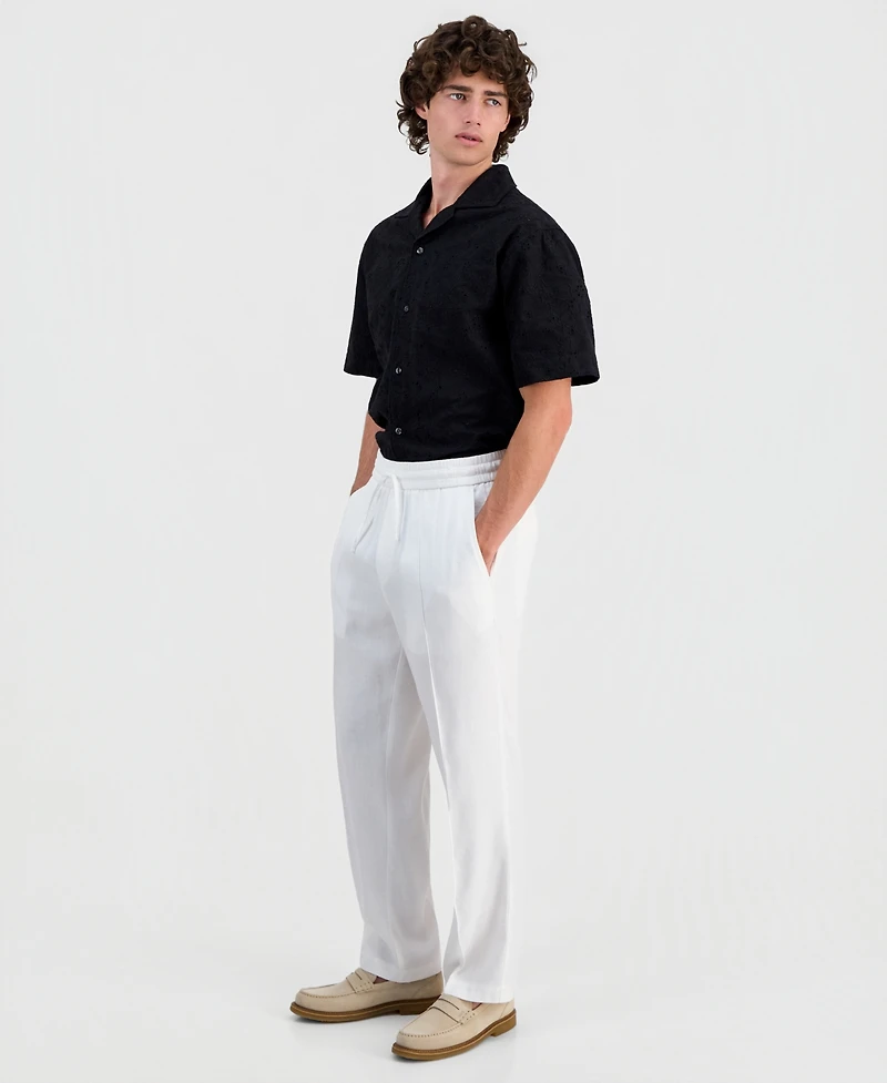 Hugo by Boss Men's Cino Linen Trousers