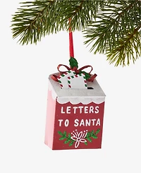 Holiday Lane Christmas Cheer Mail Box Ornament, Macy's Exclusive