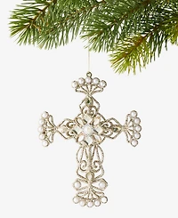 Holiday Lane Blessed Cross Ornament, Macy's Exclusive