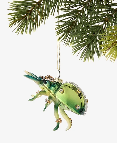 Holiday Lane Enchanted Forest Beetle Ornament, Macy's Exclusive