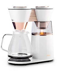 Melitta Vision 12-Cup Luxe Drip Coffee Maker with Revolving Dashboard Copper